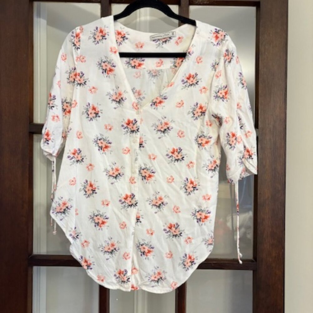 Abercrombie and Fitch Floral Blouse, Size Medium